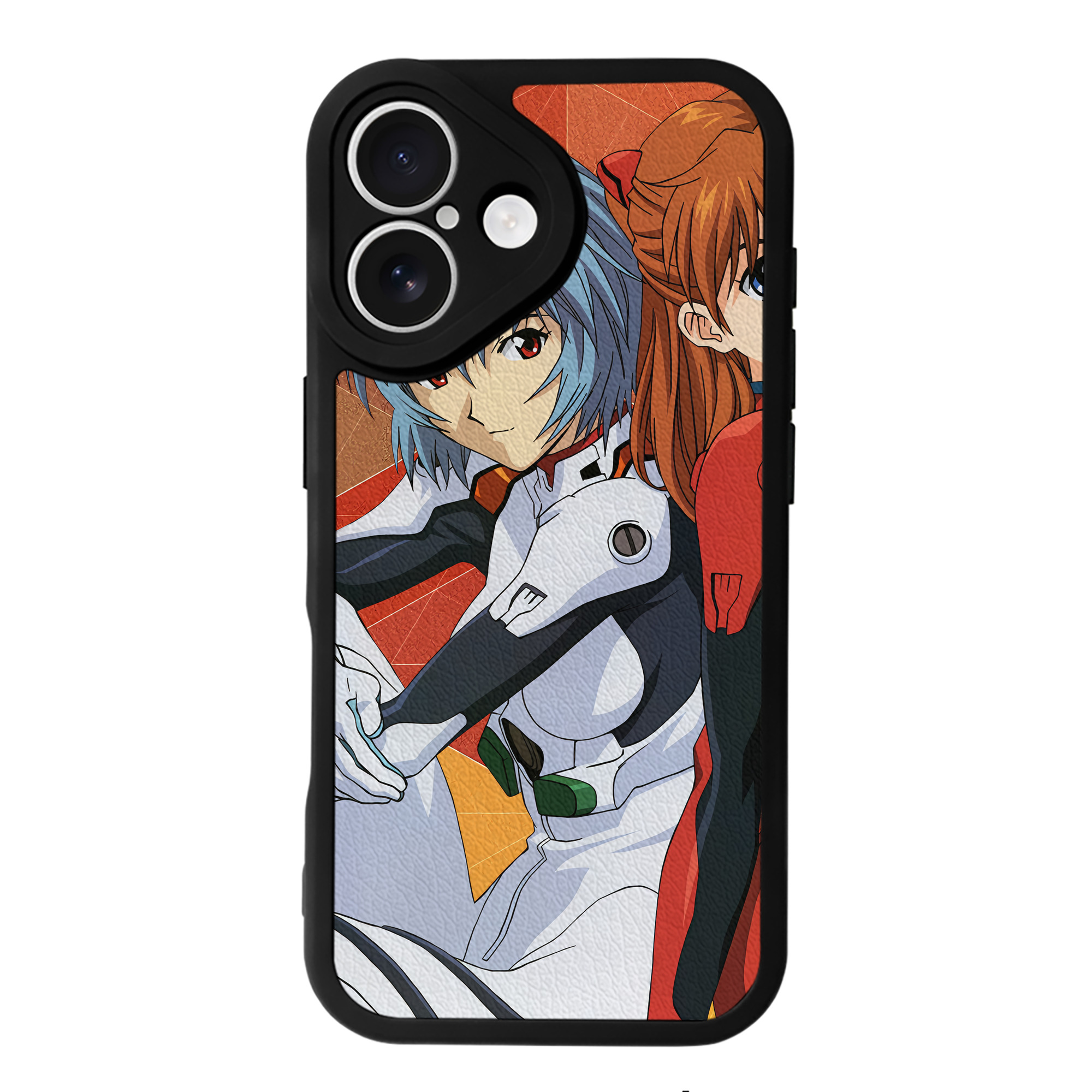 （画像用） EVA 新世紀エヴァンゲリオン 【iPhone 16シリーズ対応】シリコンスマホケース（レザー調） 材質：シリコン